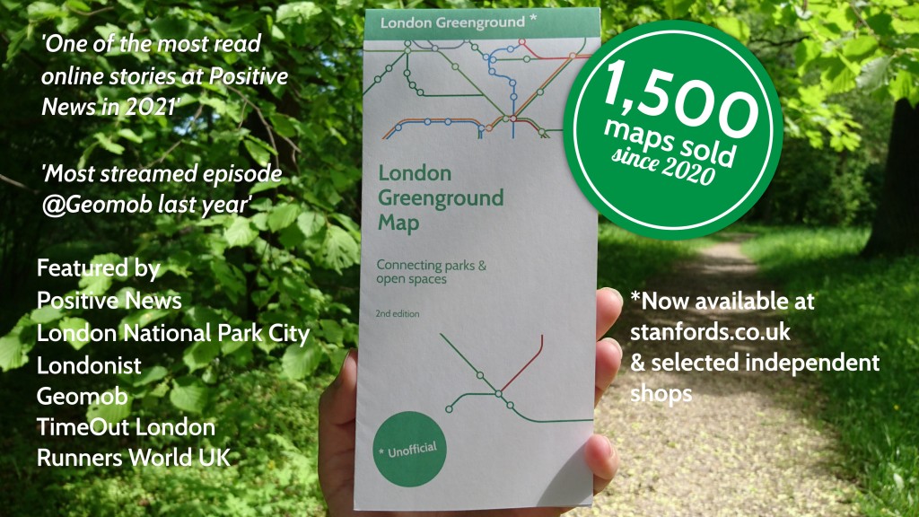Greenground Map - 1500 copies sold